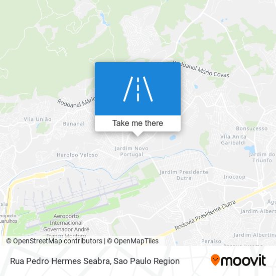 Rua Pedro Hermes Seabra map