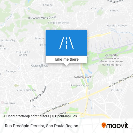 Rua Procópio Ferreira map
