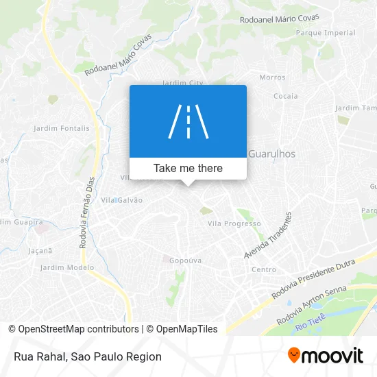 Rua Rahal map