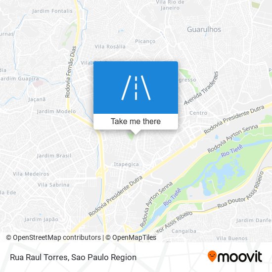 Rua Raul Torres map