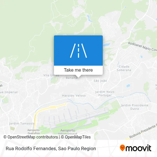 Rua Rodolfo Fernandes map