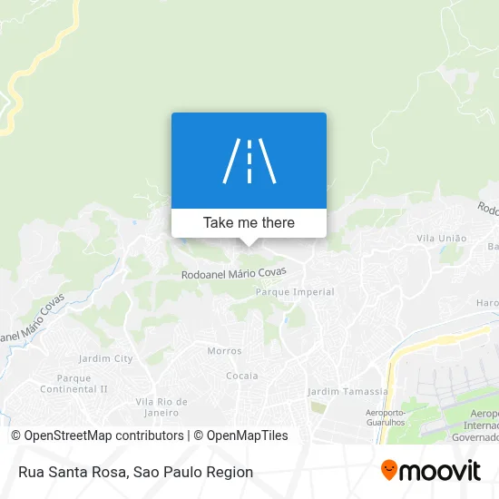 Rua Santa Rosa map
