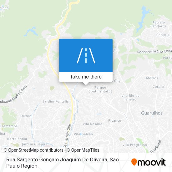 Rua Sargento Gonçalo Joaquim De Oliveira map
