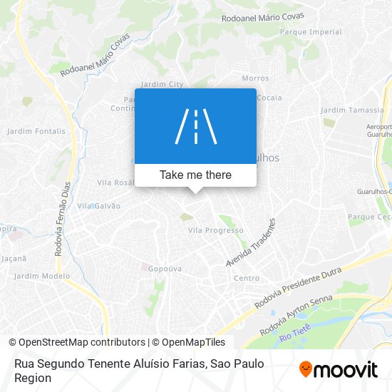 Rua Segundo Tenente Aluísio Farias map