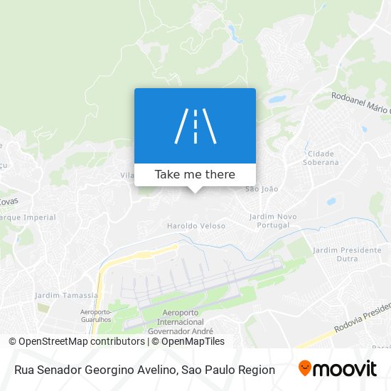 Rua Senador Georgino Avelino map