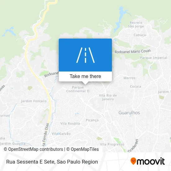 Rua Sessenta E Sete map