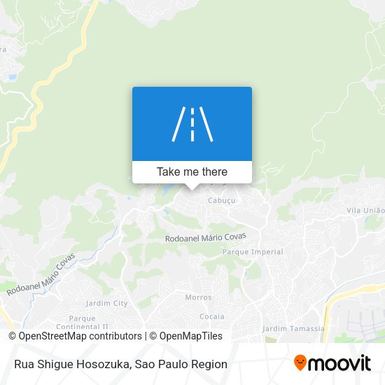 Rua Shigue Hosozuka map