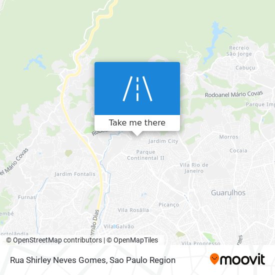 Rua Shirley Neves Gomes map