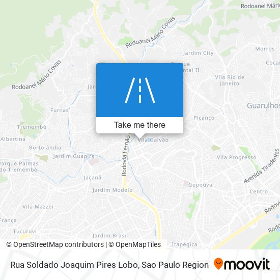 Rua Soldado Joaquim Pires Lobo map