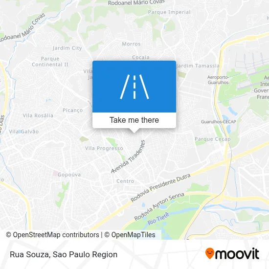 Rua Souza map