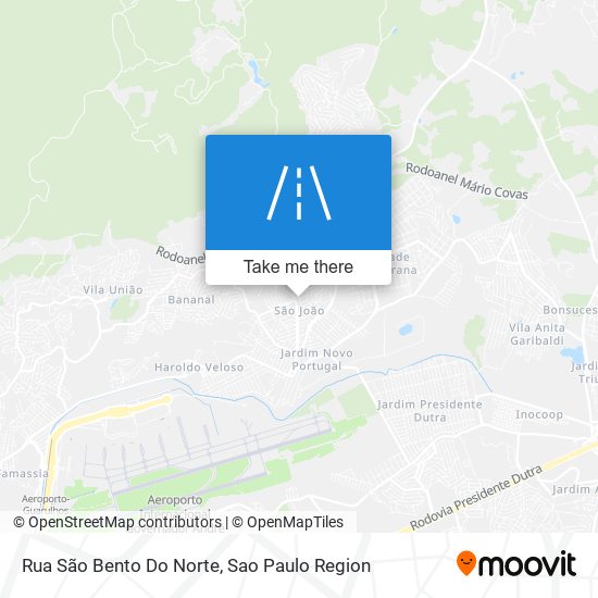 Rua São Bento Do Norte map