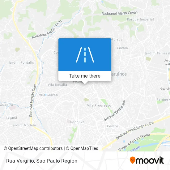 Rua Vergílio map