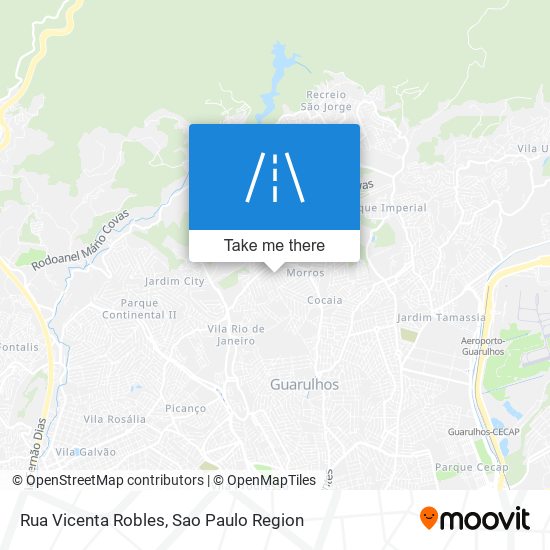 Rua Vicenta Robles map