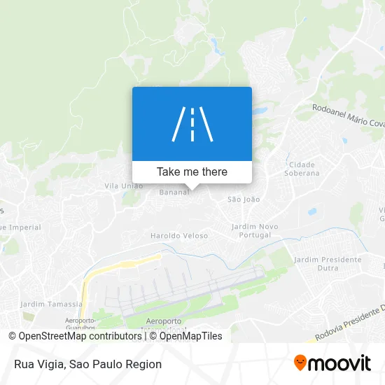 Rua Vigia map