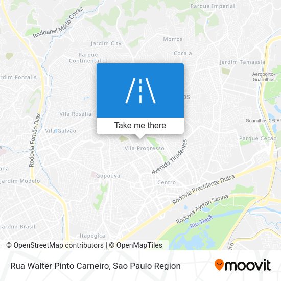 Rua Walter Pinto Carneiro map
