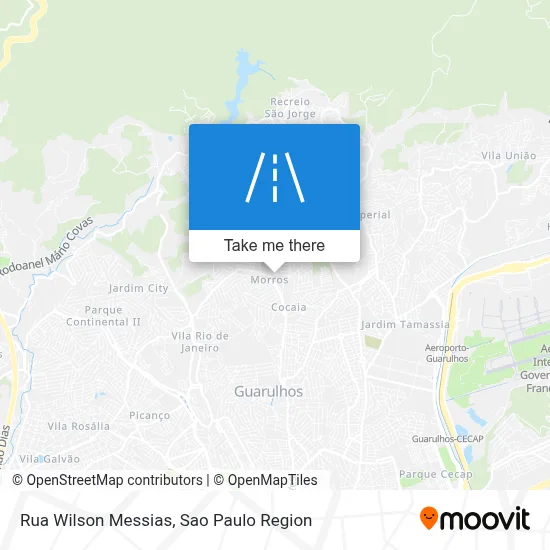 Rua Wilson Messias map