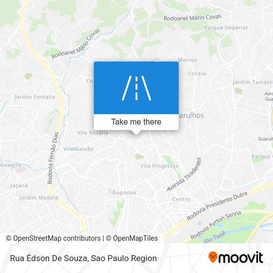 Rua Édson De Souza map