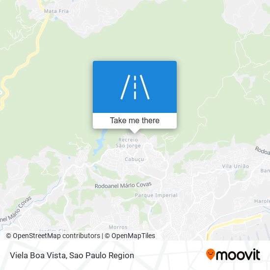 Viela Boa Vista map