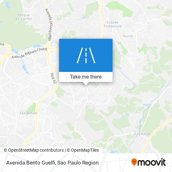 Avenida Bento Guelfi map