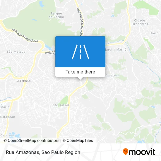 Rua Amazonas map