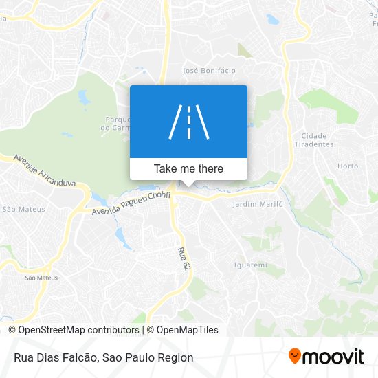 Rua Dias Falcão map