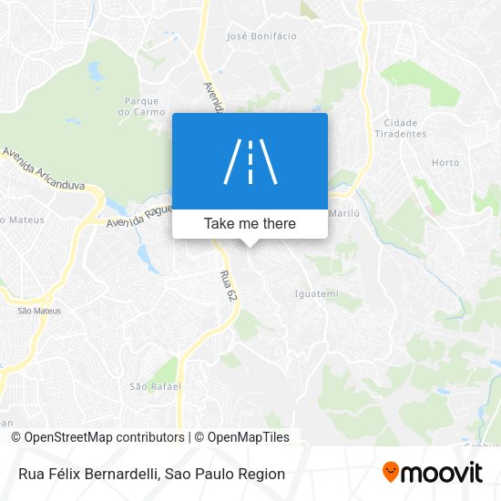Rua Félix Bernardelli map