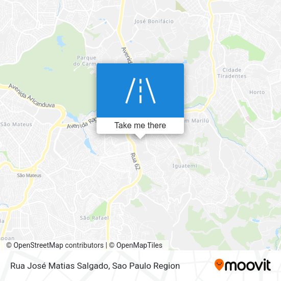 Rua José Matias Salgado map