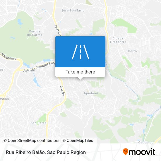 Rua Ribeiro Baião map