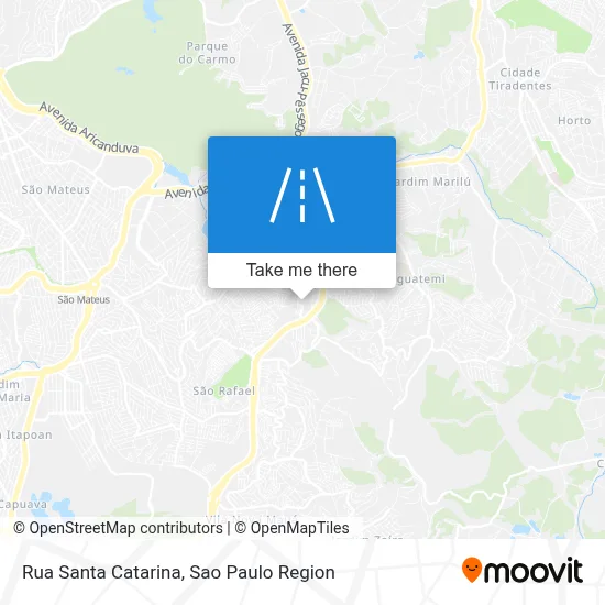 Rua Santa Catarina map