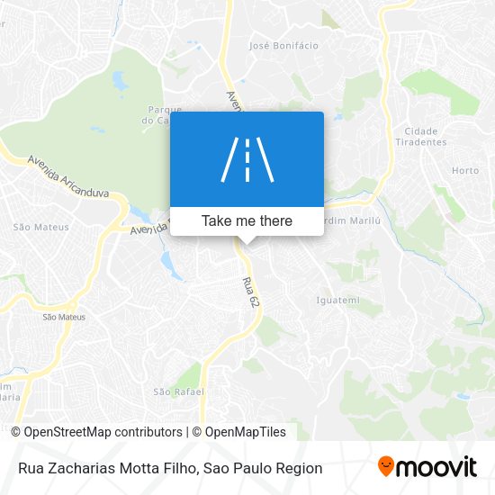 Rua Zacharias Motta Filho map