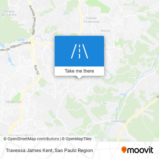 Travessa James Kent map