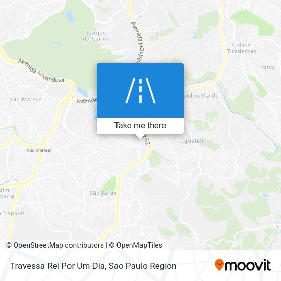 Travessa Rei Por Um Dia map