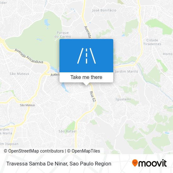 Travessa Samba De Ninar map