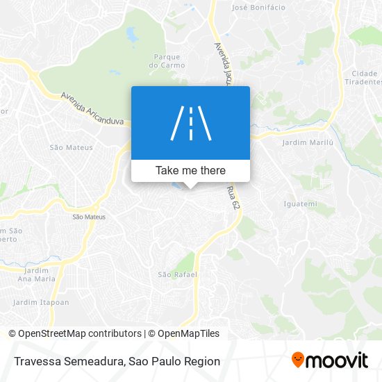 Mapa Travessa Semeadura