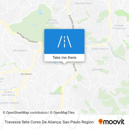 Travessa Sete Cores Da Aliança map