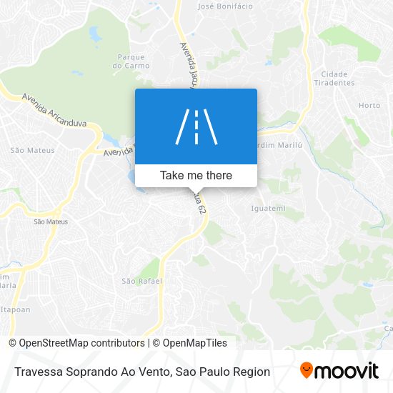Travessa Soprando Ao Vento map