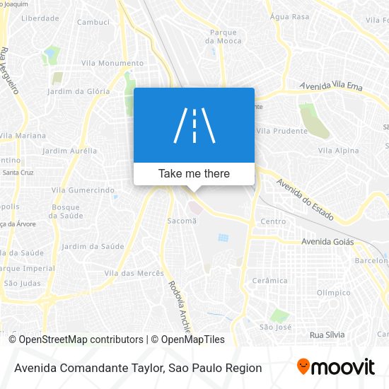 Avenida Comandante Taylor map