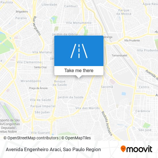 Avenida Engenheiro Araci map