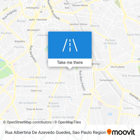 Rua Albertina De Azevedo Guedes map
