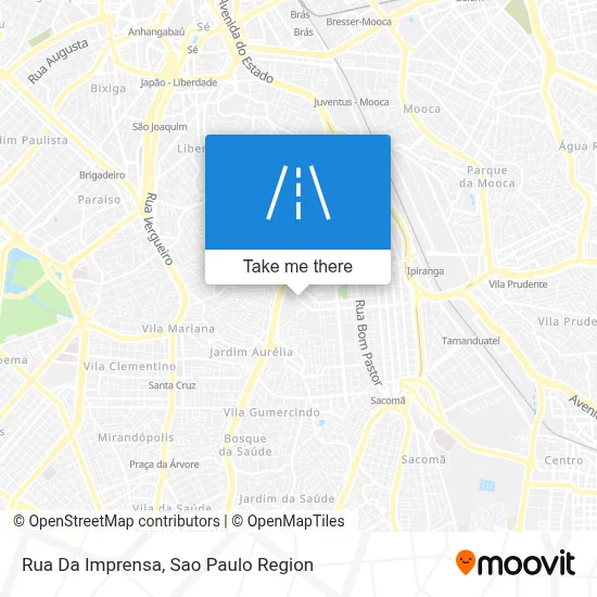 Rua Da Imprensa map