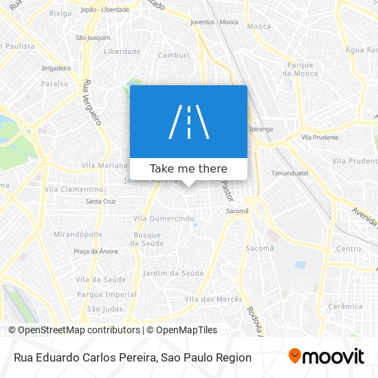 Mapa Rua Eduardo Carlos Pereira