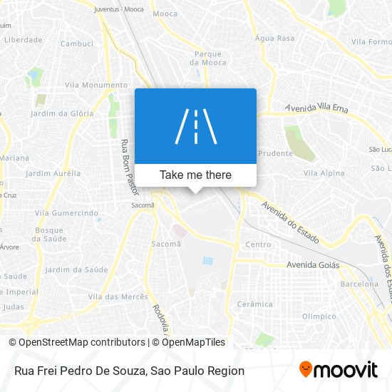 Rua Frei Pedro De Souza map