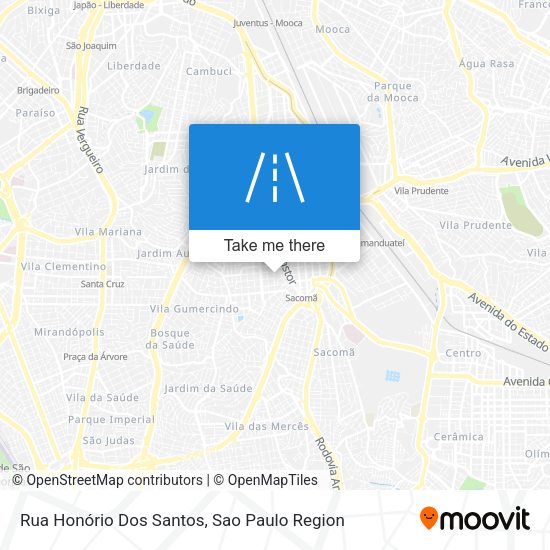 Rua Honório Dos Santos map