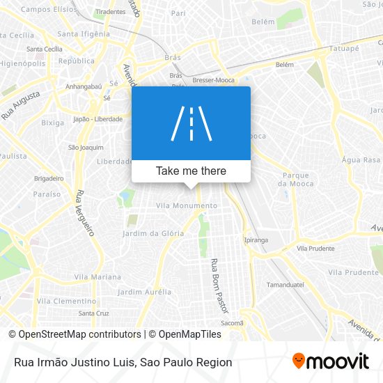 Rua Irmão Justino Luis map