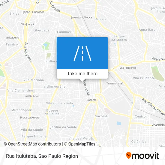Rua Ituiutaba map