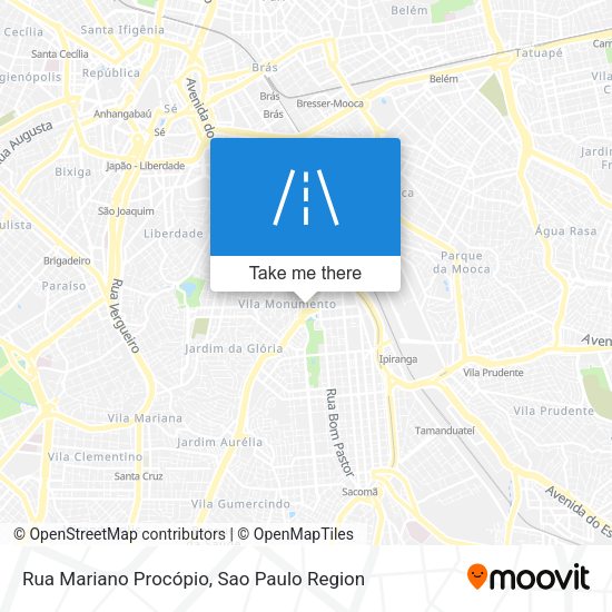 Rua Mariano Procópio map