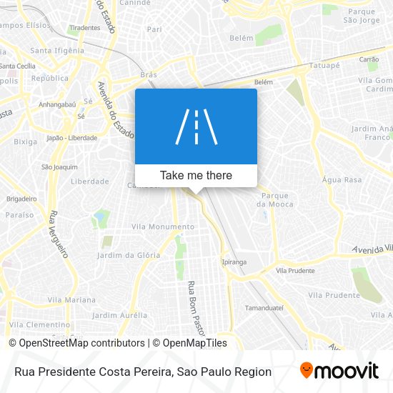 Rua Presidente Costa Pereira map