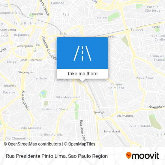 Rua Presidente Pinto Lima map