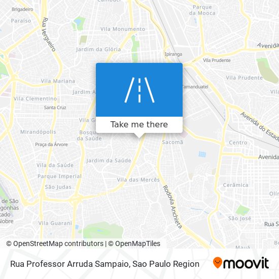 Rua Professor Arruda Sampaio map