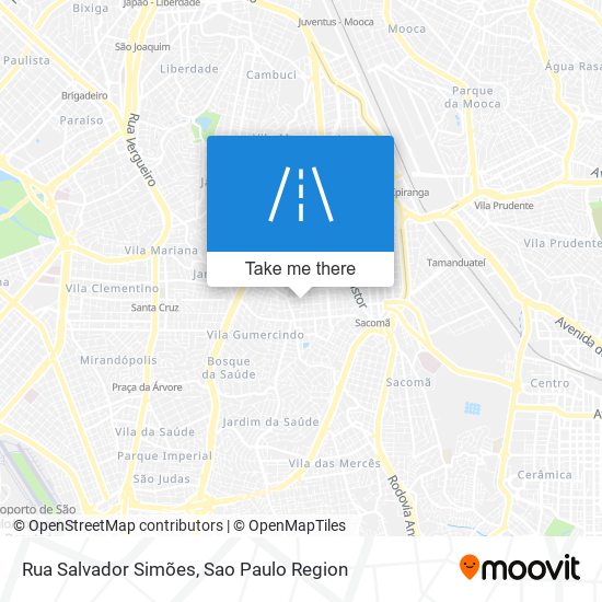 Rua Salvador Simões map